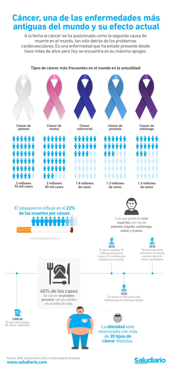 Infografía Todo lo que un médico debe conocer sobre el cáncer