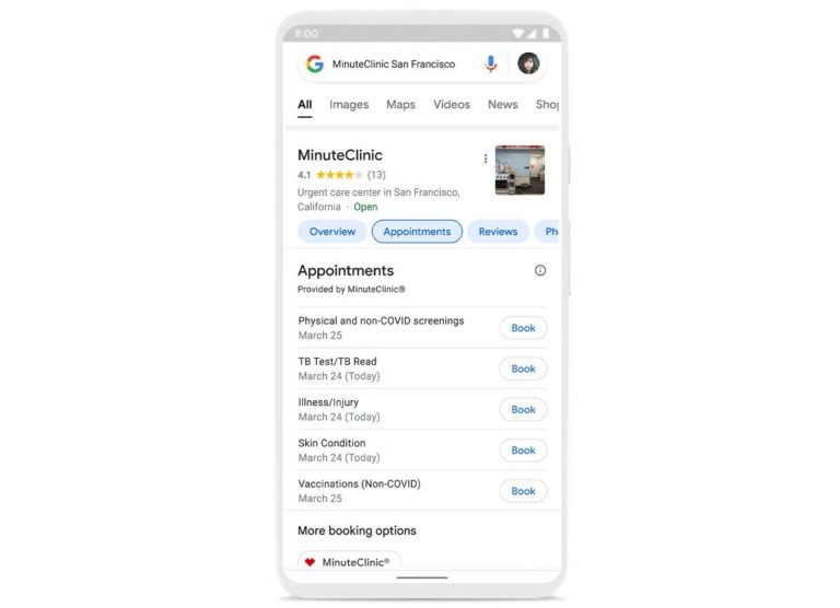 ¡Se suman herramientas digitales! Ahora Google ayudará también a hacer citas médicas
