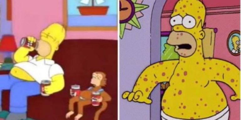 ¿Los Simpson predijeron la viruela del mono?