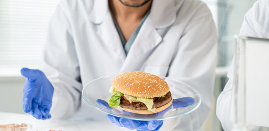 médico pacientes hamburguesas