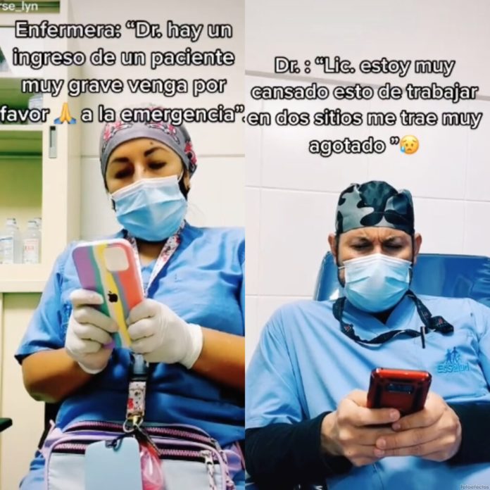 médicos trabajos