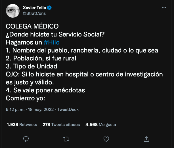 médicos historias servicio social