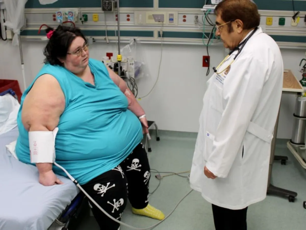 Dr. Nowzaradan declara riesgo de muerte para mujer de 303 KG, Kilos  Mortales, Discovery En Español