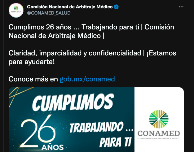 Conamed médicos