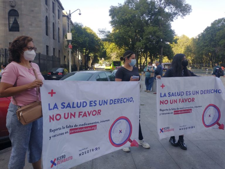 El desabasto de medicamentos hace que se incumpla el derecho a la salud
