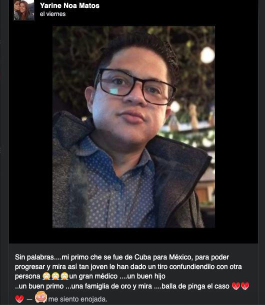 médico cubano asesinado