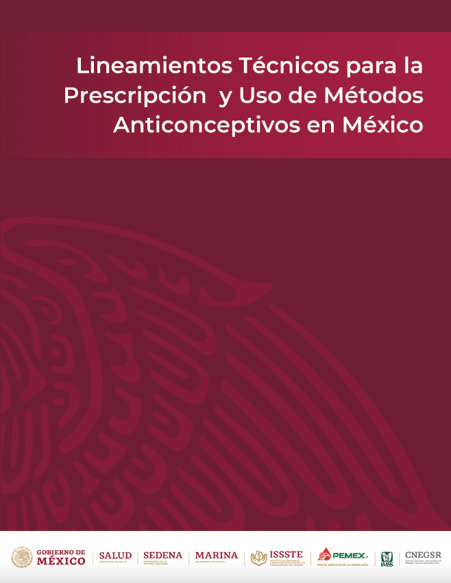 métodos anticonceptivos prescripción