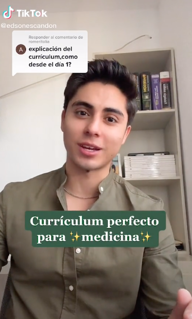 Médico comparte guía para tener el mejor currículum en medicina