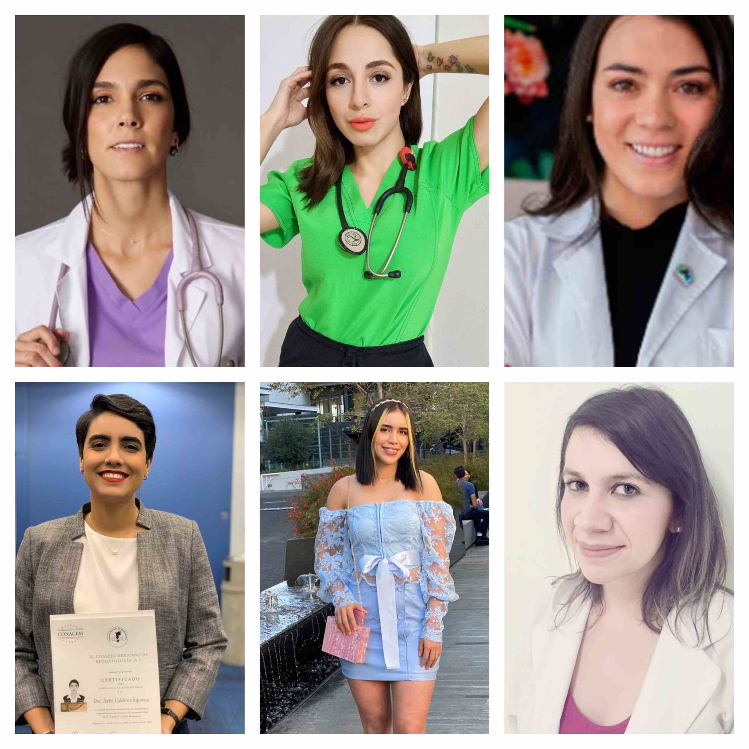 Mes de las Mujeres en la Medicina: 6 jóvenes doctoras mexicanas a seguir