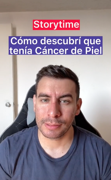 Ilustrador comparte en redes sociales cómo se enteró de su cáncer de piel