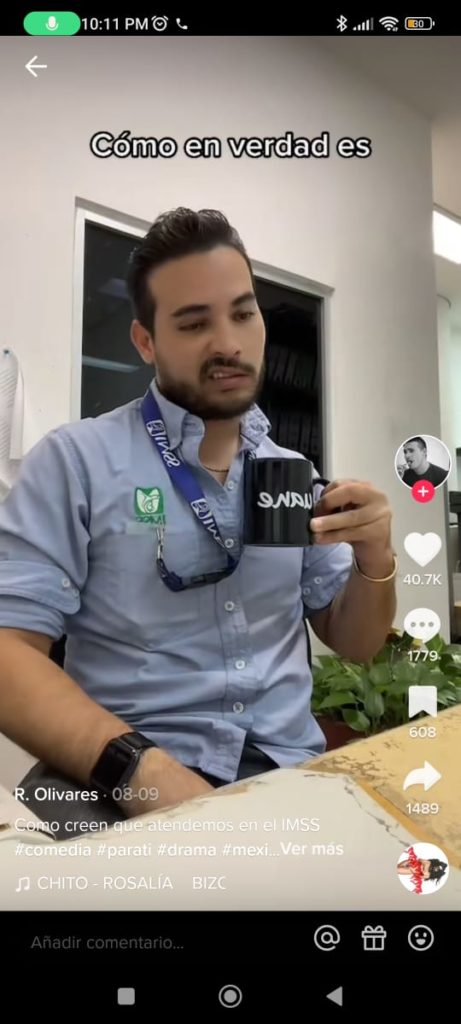 Viralizan vídeo con actitudes de los empleados del IMSS