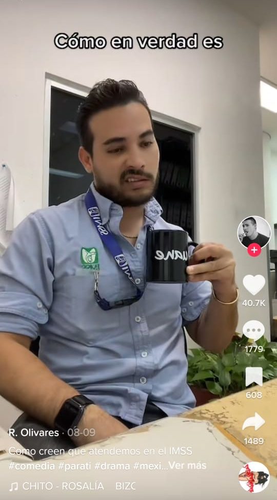 Viralizan vídeo con actitudes de los empleados del IMSS