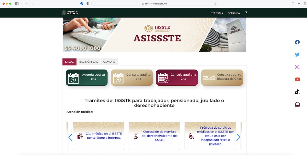 ISSSTE digitalizará todas sus unidades de primer contacto