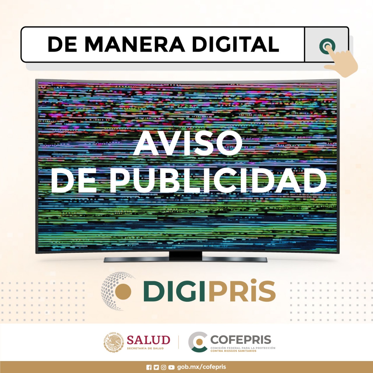 Trámite aviso de publicidad