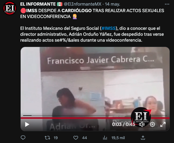 IMSS cardiólogo video