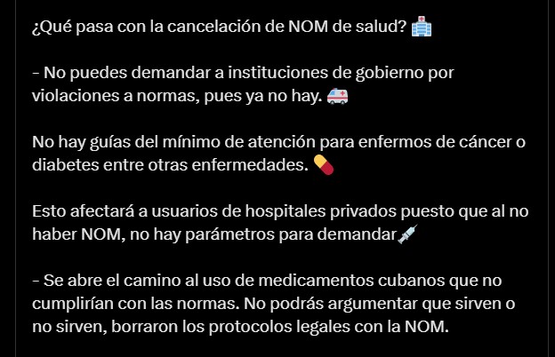 NOM de salud