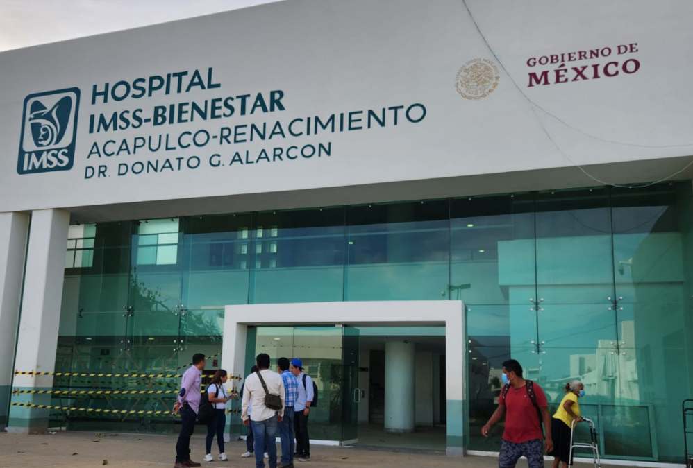 Huracán Otis. Cuatro hospitales federales operan en Acapulco