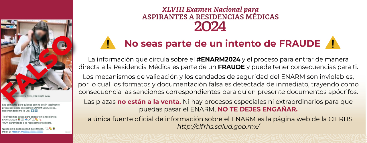 ENARM 2024: Lanzan alerta por aumento de una modalidad de fraude en los aspirantes