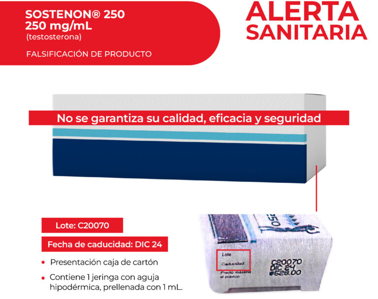 Cofepris lanza alerta: ¡Hay medicamento falso para terapia hormonal en México!