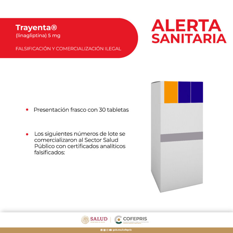 Cofepris lanza alerta sanitaria por medicamentos falsos para la diabetes tipo 2