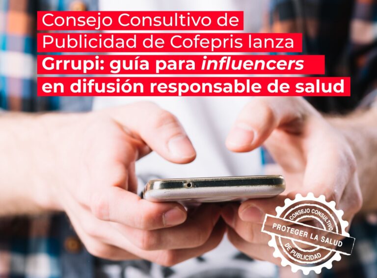 Cofepris lanza la primera guía para influencers de la salud: ¿Qué sí y no pueden hacer?
