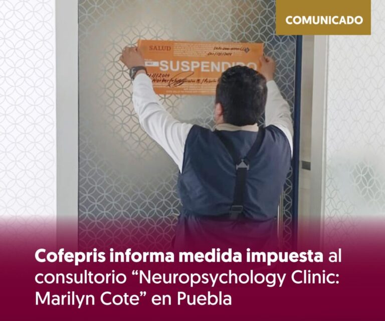 Cofepris suspendió el consultorio de la falsa doctora Marilyn Cote: ¡No tenía aviso de funcionamiento ni licencia sanitaria!