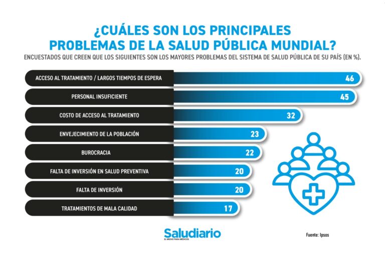 Gráfica del día: ¿Cuáles son los mayores problemas de la salud pública mundial?