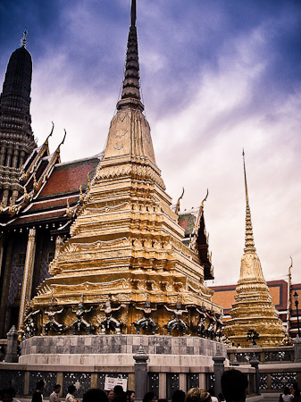Wat Phra Kaeo, le Temple du Bouddha d’Emeraude, temple bouddhiste Bangkok