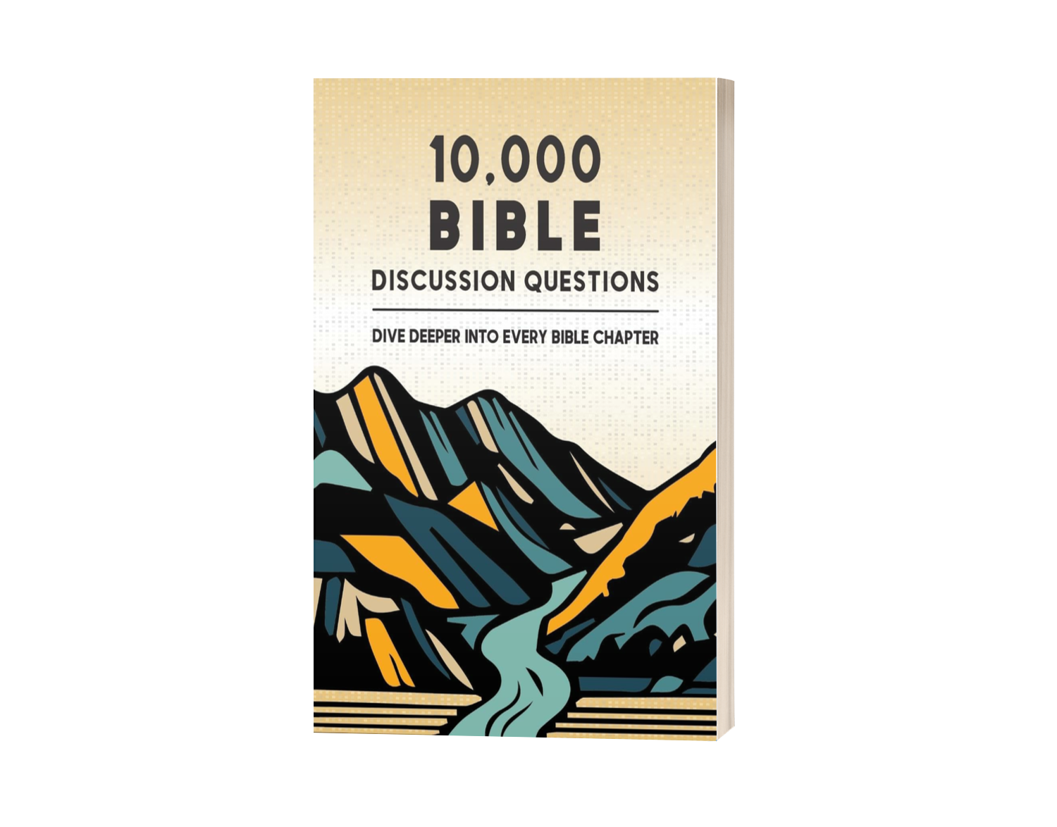 10,000 Bible Discussion Questions Book Cover