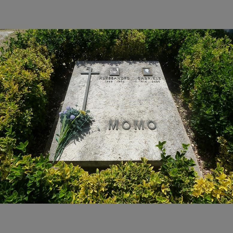 Tomba Alessandro Momo - Nuovo Reparto, Riquadro 86, tomba 123