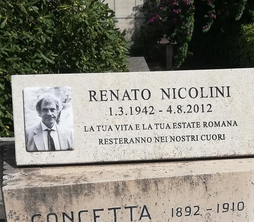 Tomba Renato Nicolini - Altoripiano, Vecchio Reparto, riquadro 23