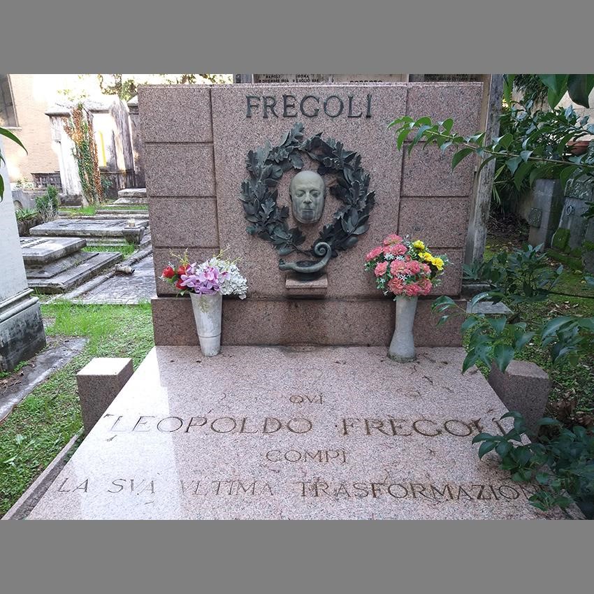 Tomba di Leopoldo Fregoli. Vecchio Reparto: riquadro 34