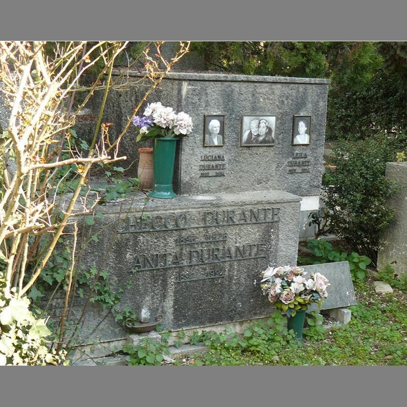 Tomba Enzo Liberti - Zona Ampliamento, Riquadro 133, sarcofago 77, in tomba Durante