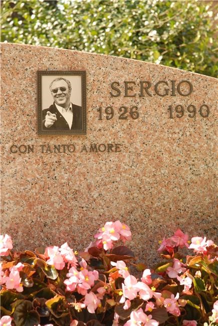Tomba Sergio Corbucci - Zona Ampliamento: riquadro 133, tomba 92