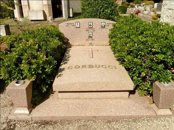 Tomba Bruno Corbucci - Zona Ampliamento: riquadro 133, tomba 92