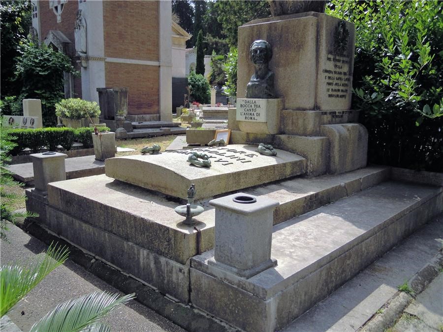 Tomba Ettore Petrolini - Vecchio Reparto, Riquadro 12