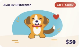 Custom eGift card designed with AvaLux AI
