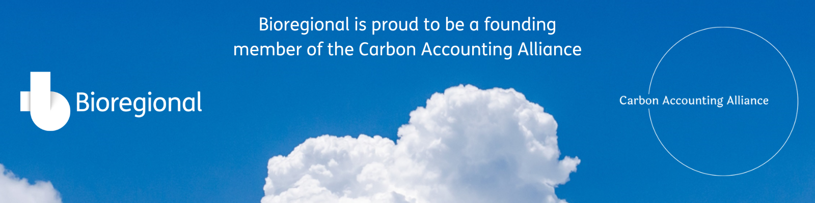 Carbon Accounting Alliance banner Bioregional