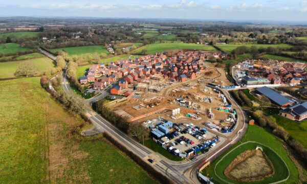 UK newbuild houses aeiral