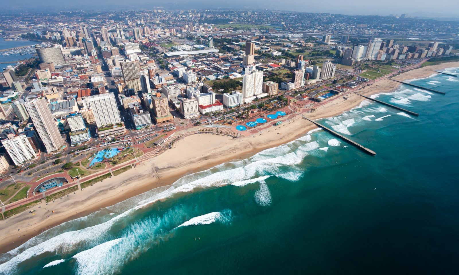 Durban aerial view