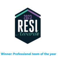 RESI awards 2023 logo