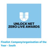 Unlock net zero live awards logo