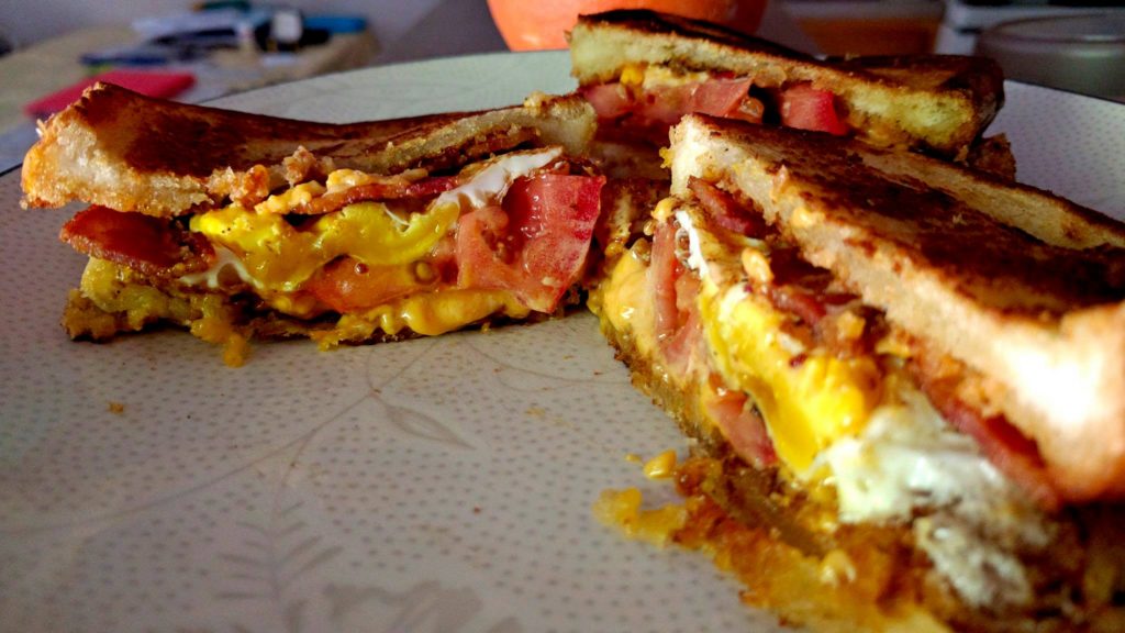 Bacon & Pimiento Grilled Cheese