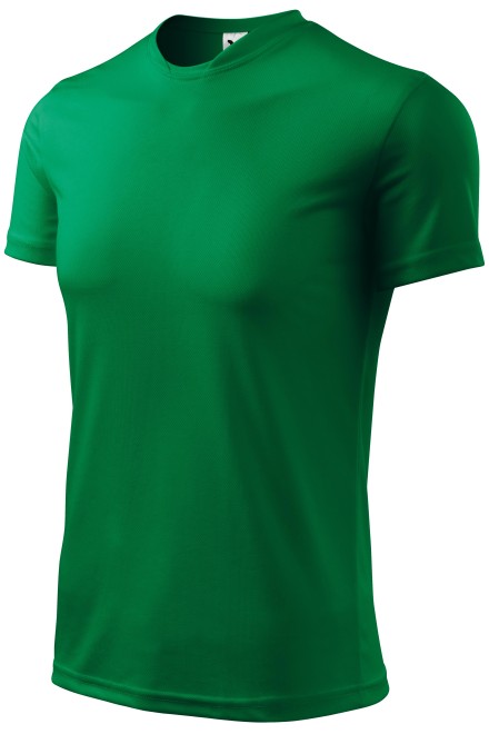 Majica s asimetričnim izrezom, trava zelena