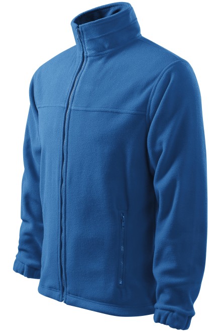 Muška flisova jakna, svijetlo plava