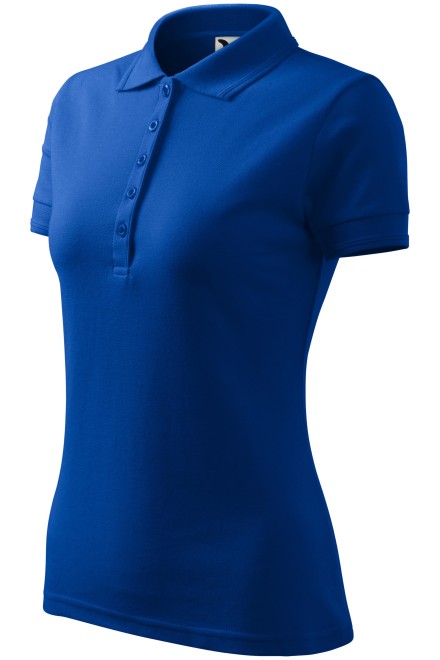 Ženska elegantna polo majica, kraljevski plava