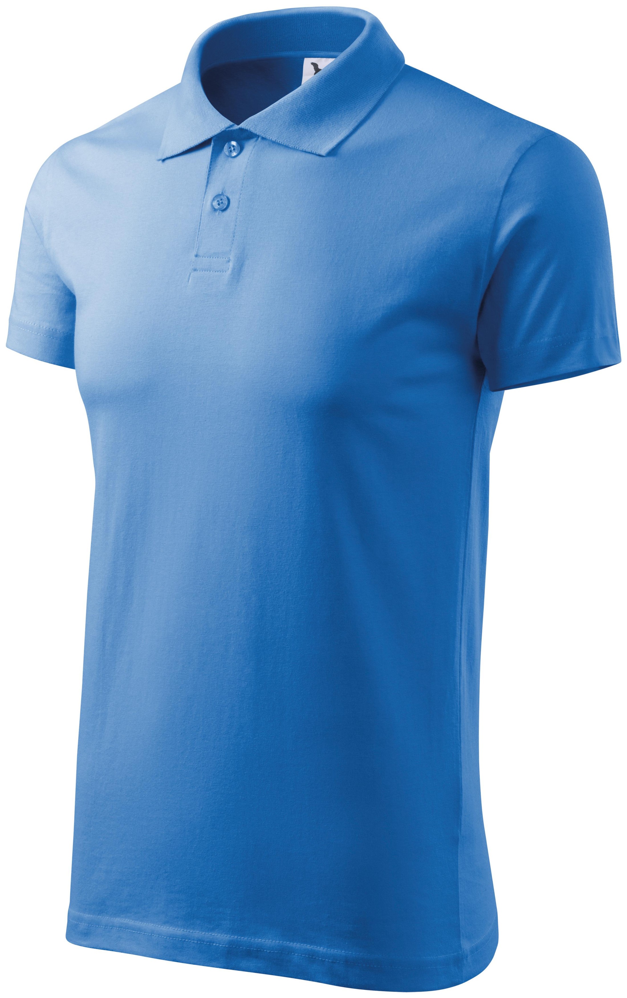 Muška jednostavna polo majica, svijetlo plava, XL
