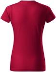 Ženska jednostavna majica, marlboro crvena