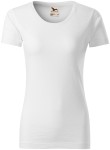 Ženska majica, teksturirani organski pamuk, bijela