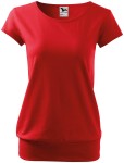 Ženska trendy majica, crvena
